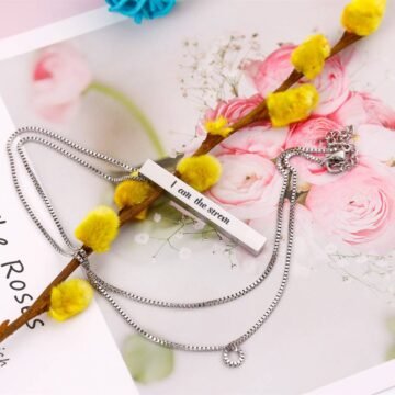 I Am the Storm” Necklace – Personalized Strength Gift for Daughters