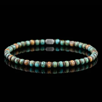 Mens Turquoise Bracelet: Natural Energy Style